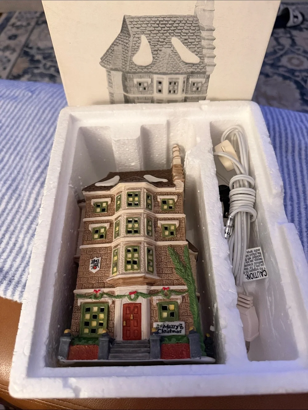 Department 56 Dickens Village Series Nephew Fred’s Flat